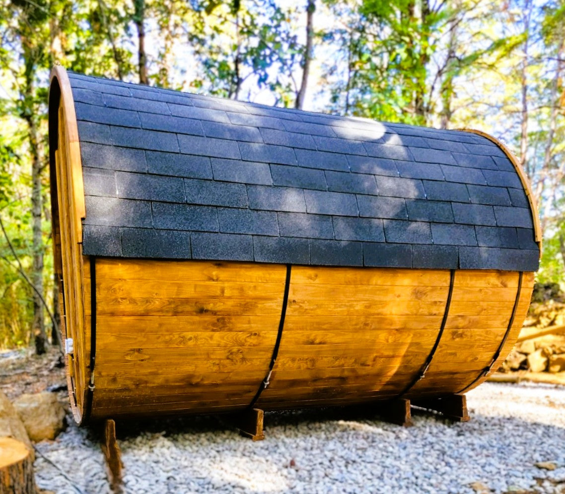 š„ Sauna Barril Cayumanqui Sin Antesala ā Modelos 4 y 6 Personas