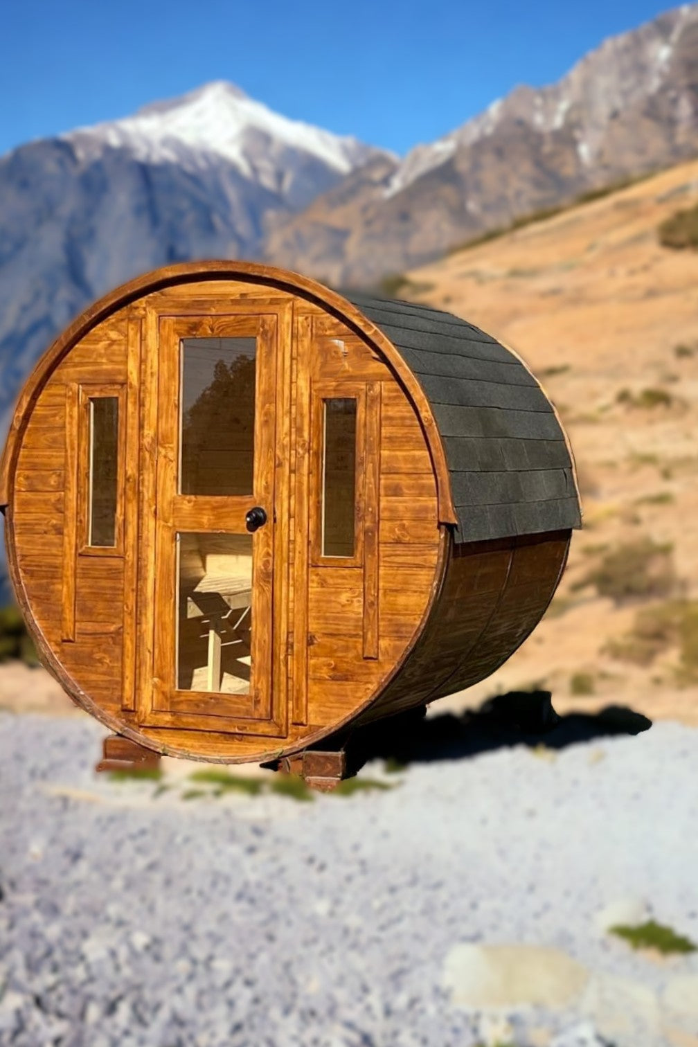 š„ Sauna Barril Cayumanqui Sin Antesala ā Modelos 4 y 6 Personas