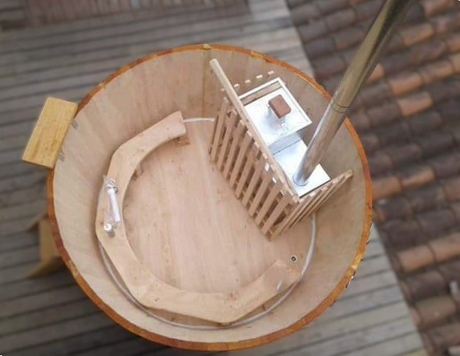 🌿 Tinas Calientes Clásicas en Madera de Ciprés.