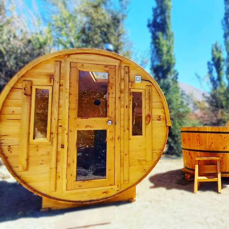 š„ Sauna Barril Cayumanqui Sin Antesala ā Modelos 4 y 6 Personas