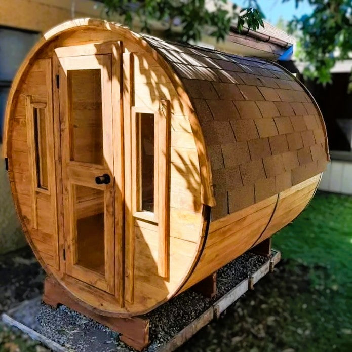 š„ Sauna Barril Cayumanqui Sin Antesala ā Modelos 4 y 6 Personas