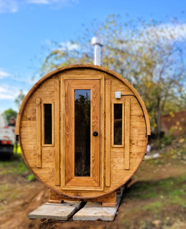š„ Sauna Barril Cayumanqui Sin Antesala ā Modelos 4 y 6 Personas