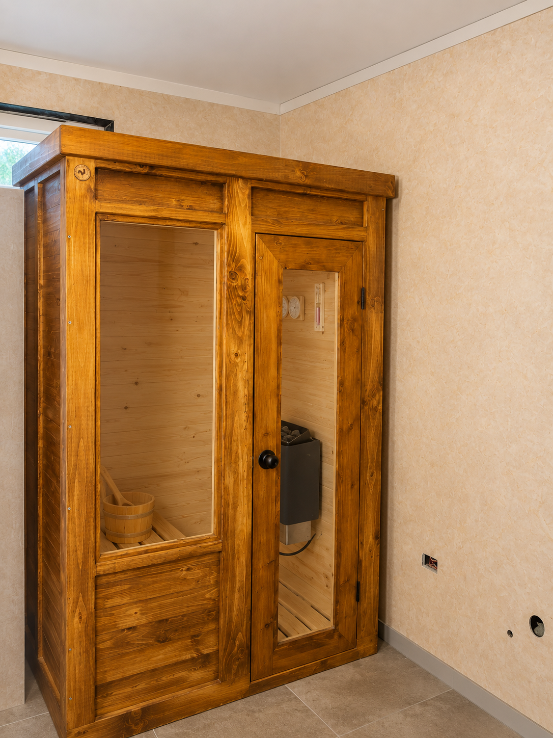 Sauna Interior Modelo 2 Personas
