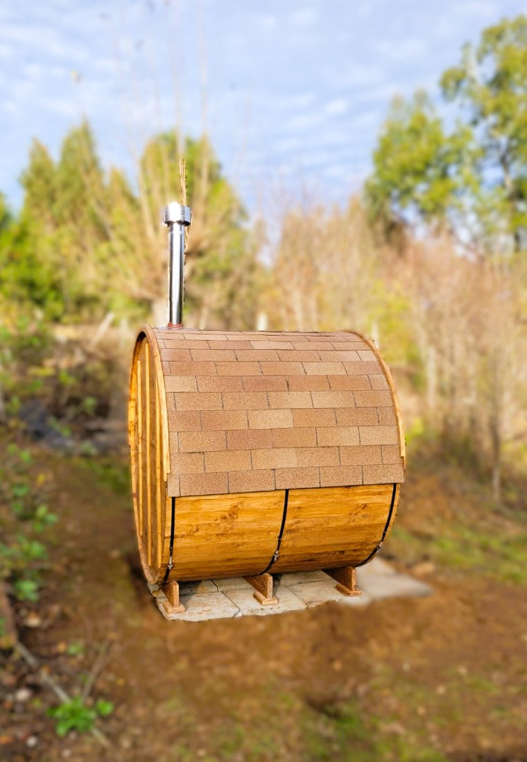 š„ Sauna Barril Cayumanqui Sin Antesala ā Modelos 4 y 6 Personas