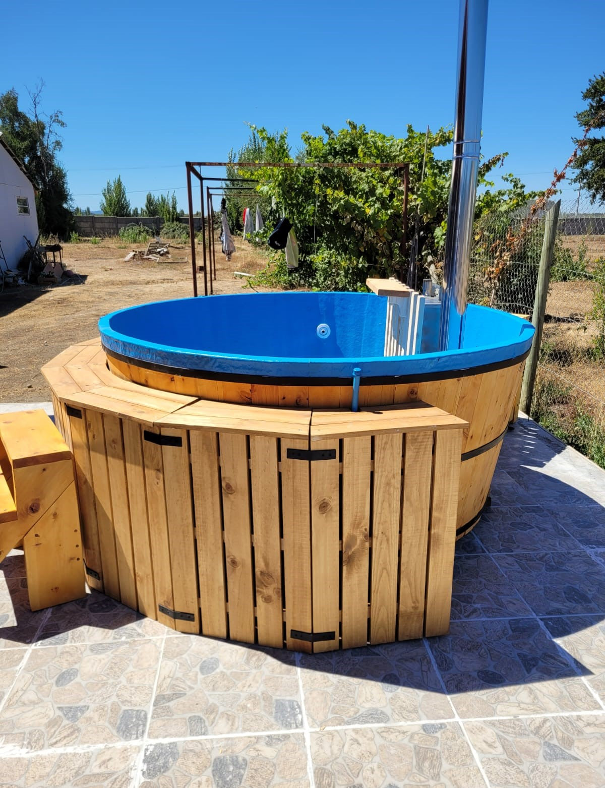 🛡️ Rejilla de Madera Protectora para Manifold
