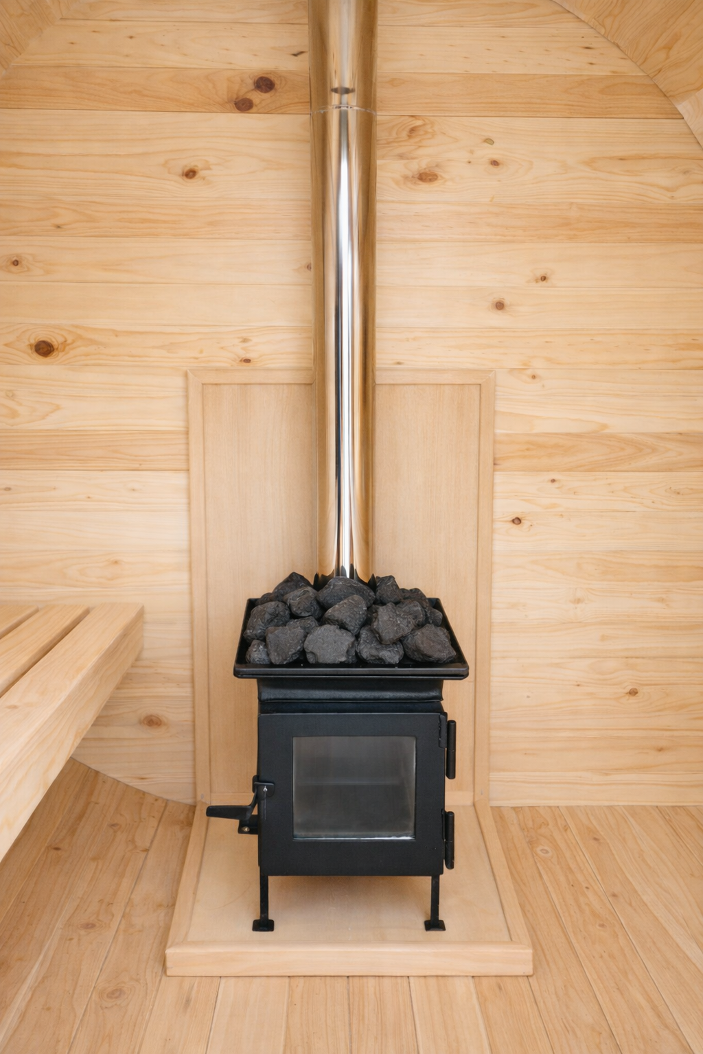 🔥 Sauna Exterior Modular Jardín – Diseño Canadiense