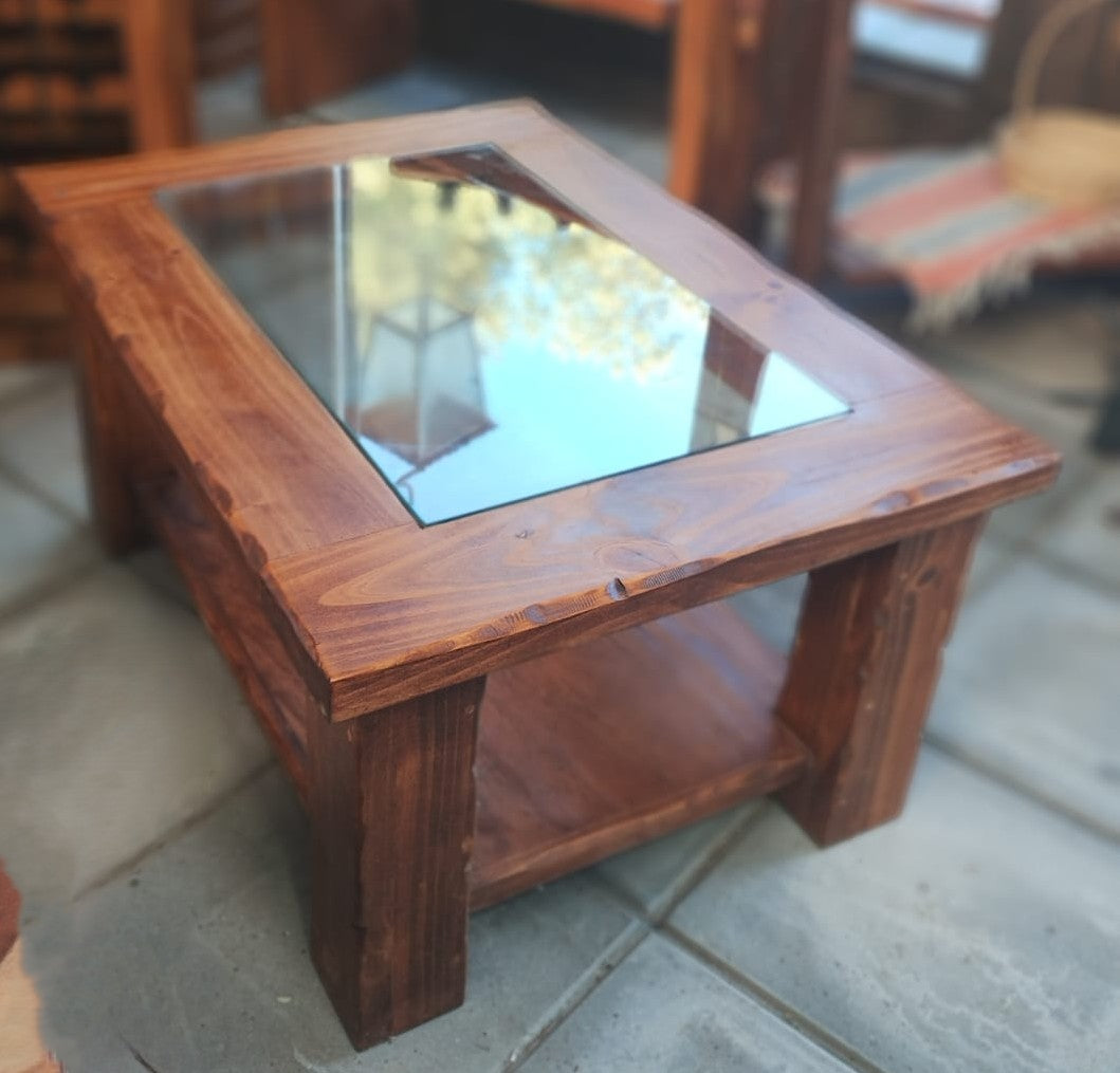 MESA DE CENTRO MADERA NACIONAL PINO