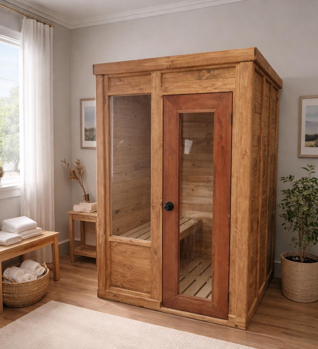 🔥 Sauna Interior Modelo 2 Personas