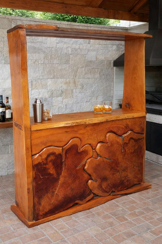 ✨ BAR RÚSTICO EN CIPRÉS