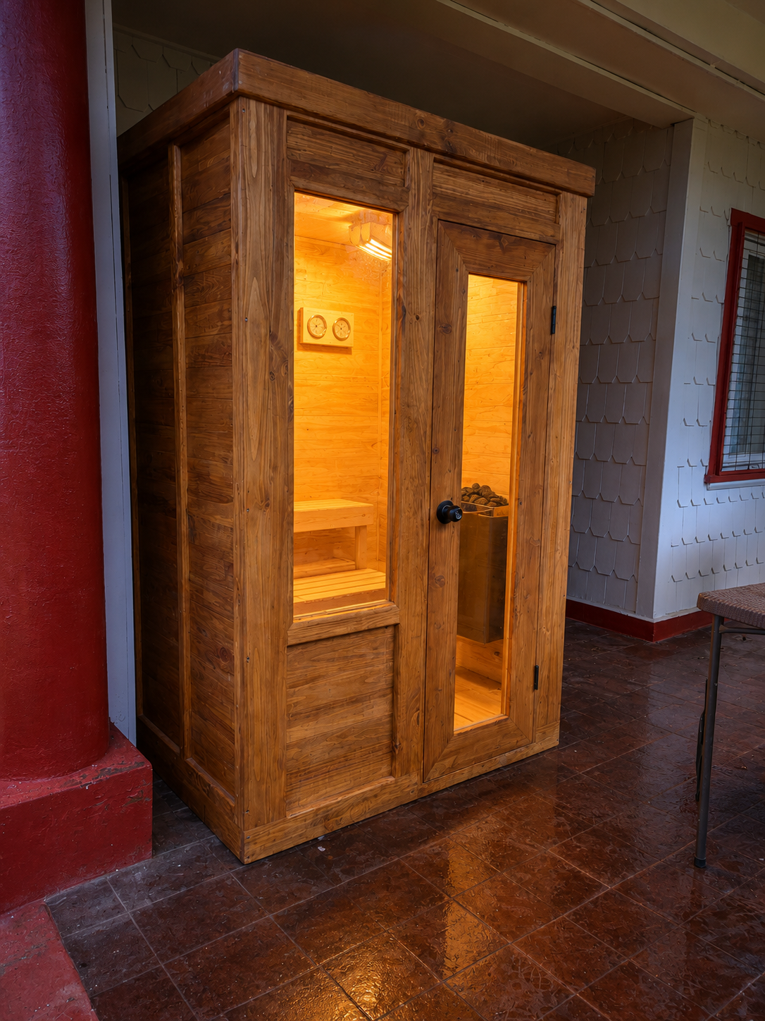 Sauna Interior Modelo 2 Personas