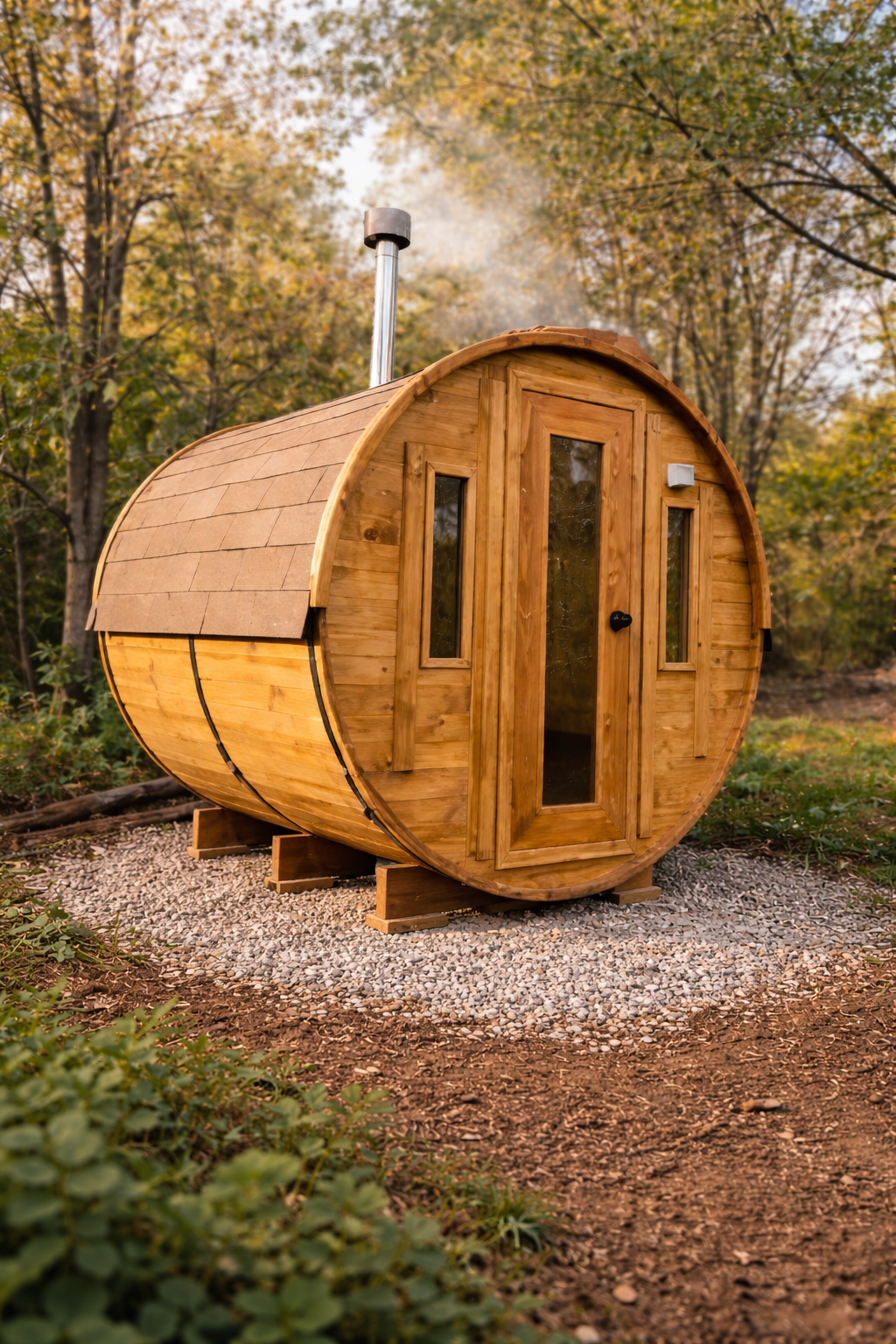 🔥 Sauna clásico Barril Sin Antesala