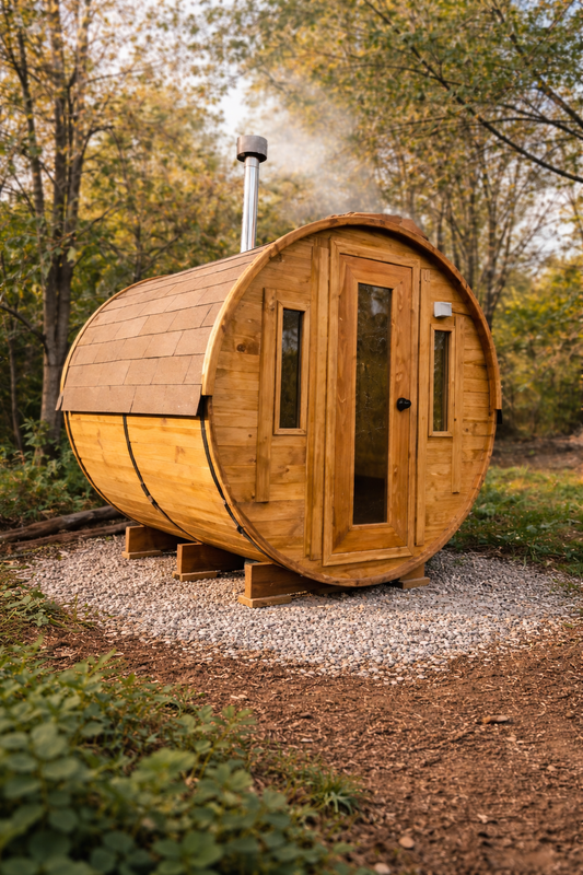 🔥 Sauna clásico Barril Sin Antesala