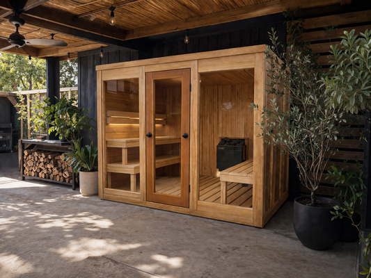 Sauna Interior modelo 4 personas.