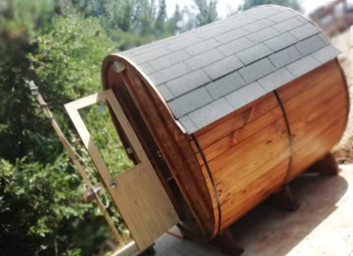 Sauna Clásico Barril Sin Antesala