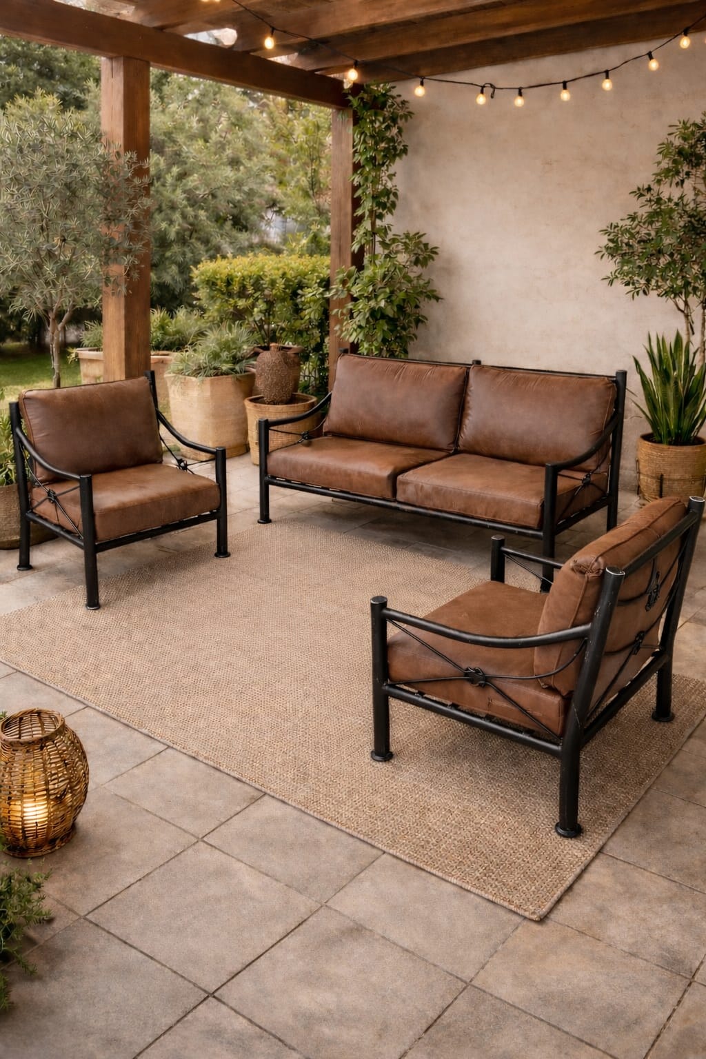 ✨ JUEGO DE LIVING EN FIERRO