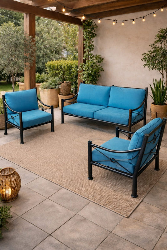 ✨ JUEGO DE LIVING EN FIERRO