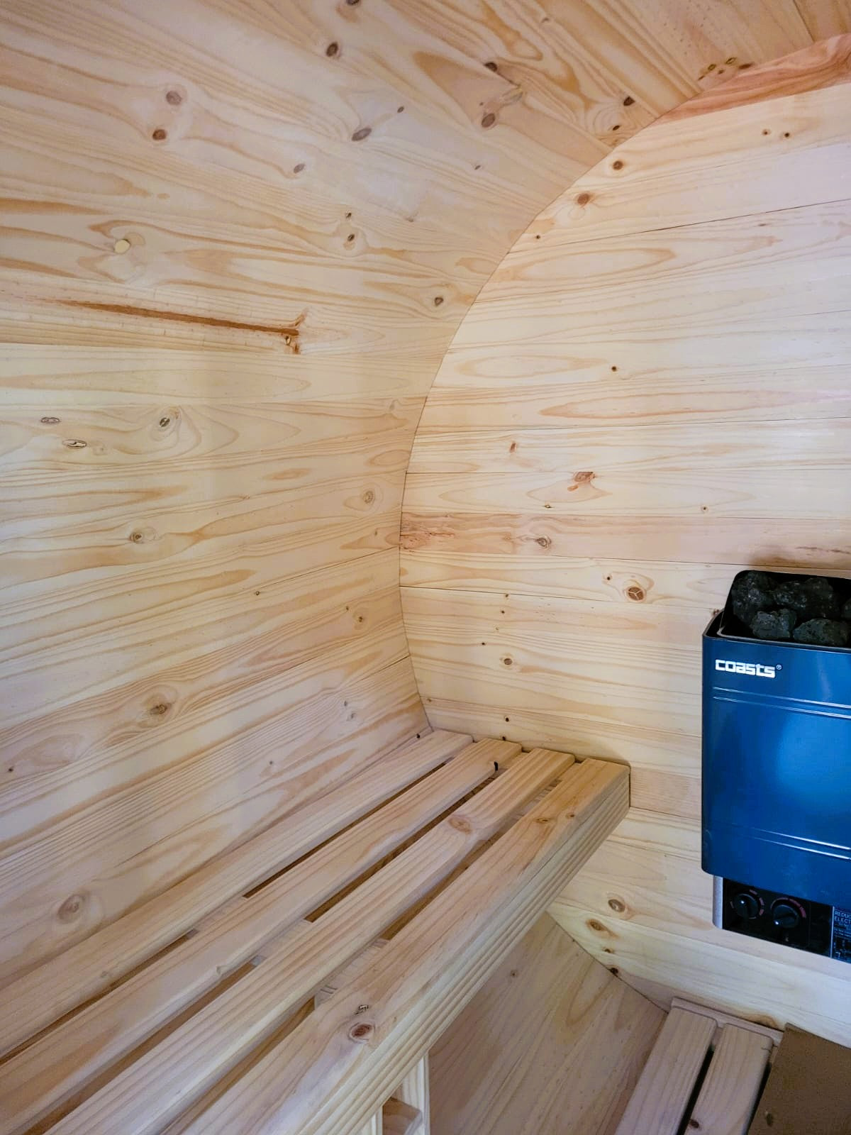 Sauna Clásico Barril Sin Antesala